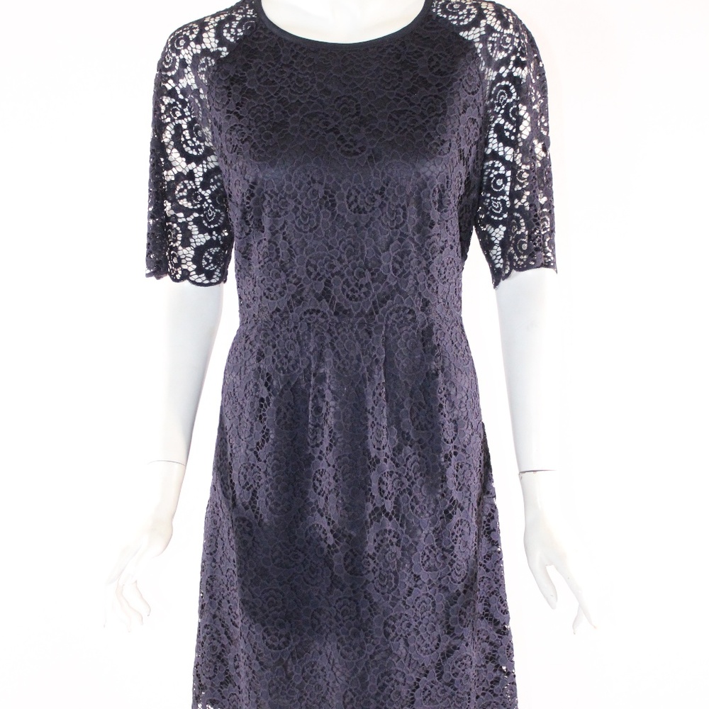 Madewell Magnolia Dress Navy Blue Size 12